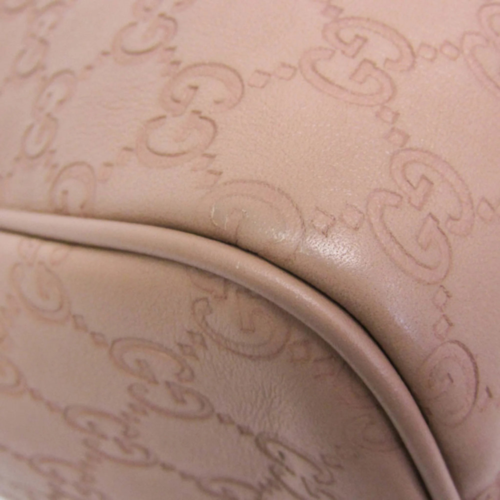 GUCCI Cream Leather Boston Bag - Picture 4 of 14
